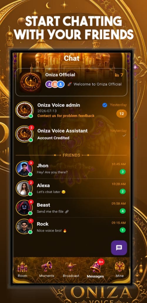 Oniza Voice Screenshot